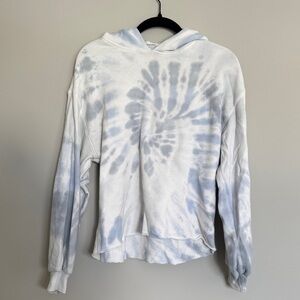 Abercrombie & Fitch Light Gray Garment Dyed Hoodie